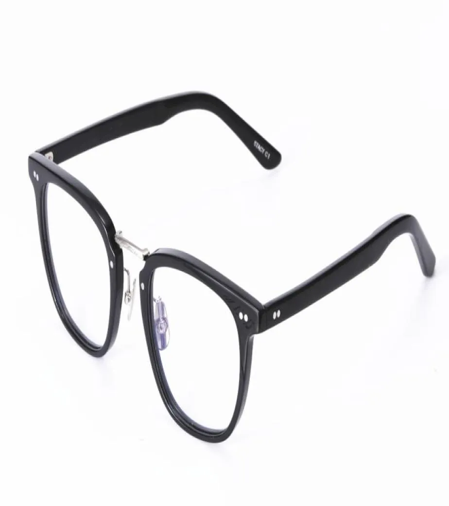 GEEL PLUS Vintage merkontwerper titanium heren dames brilmonturen brillen optische frame brillen op sterkte heldere lens glas5210942