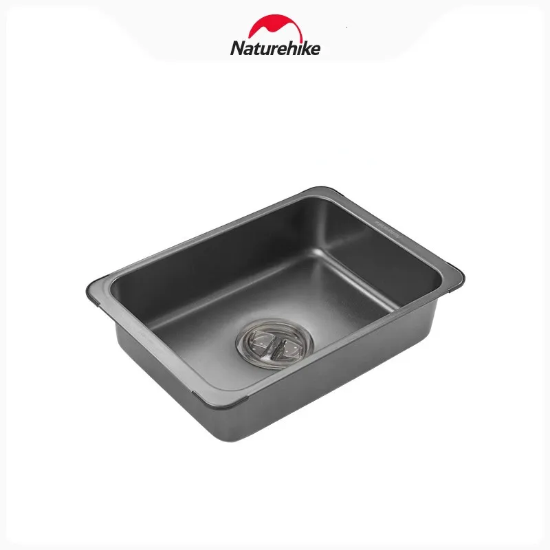 Portable Camping Sink: Ultralight Stainless Steel Basin for