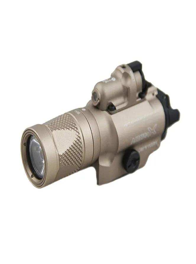 전술 SF X400V LED 조명 사냥 권총 소총 흰색 라이트와 빨간 레이저 9163223