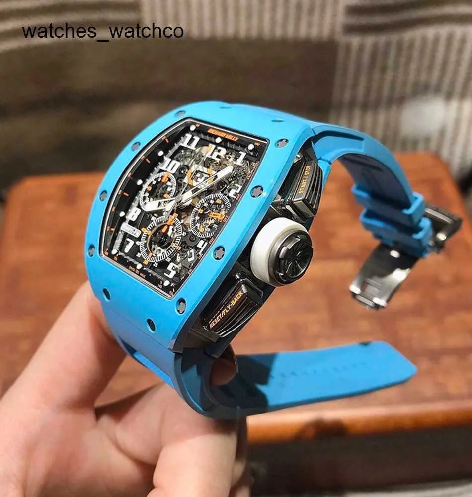 Sapphire Rm011 Blue Sapphire Richard Mille Wrist Watch Features