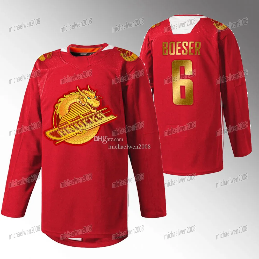 Vancouver Canucks New Jersey 2021 Canucks 2024 Lunar New Year