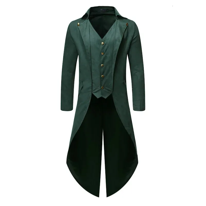 Pantalon Gothique Rétro Homme Steampunk Victorien - Costume Halloween Cosplay XL Bleu