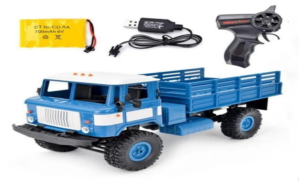 WPL B24 116 RTR KIT 4WD RC jouet 24 GHZ contrôle RC voitures jouets Buggy haute vitesse camions tout-terrain camions jouets pour enfants Y20041374306379064221