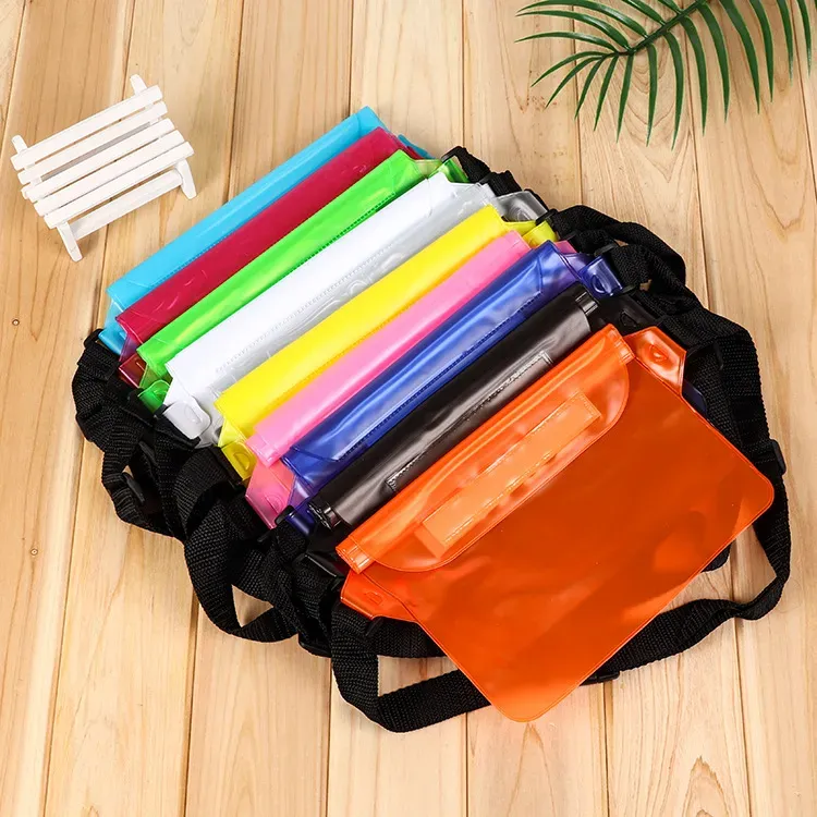 Universal Waist Pack Waterproof Pouch Cases Water Proof Bag Underwater Dry Pocket Cover For Cellphone Mobile Phones Samsung LG iphone