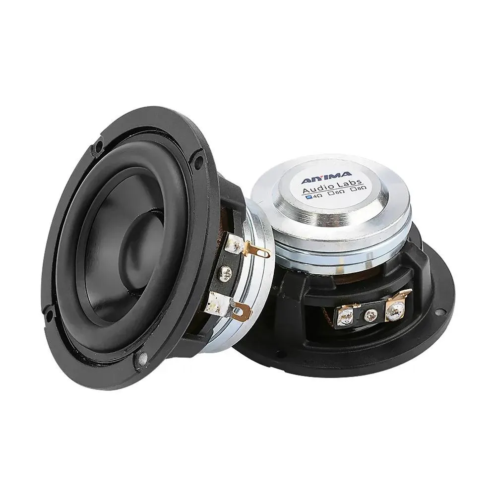 Altavoces AIYIMA 2 uds 3 pulgadas controlador de altavoz de rango completo 4 8 Ohm 20W altavoz de sonido música altavoces Bluetooth neodimio alta sensibilidad