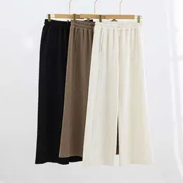  Men`s Pants Softstreme Mid-Rise Pant Casual Summer Loose Wide Leg Capri Pants Pockets Lemon Woman