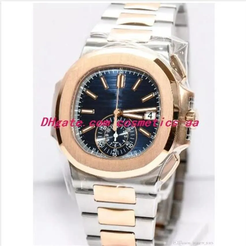 10 Style New Luxury Watches 5980 1A 40 5MM Silver Gold Stainsal Steel Bracelem