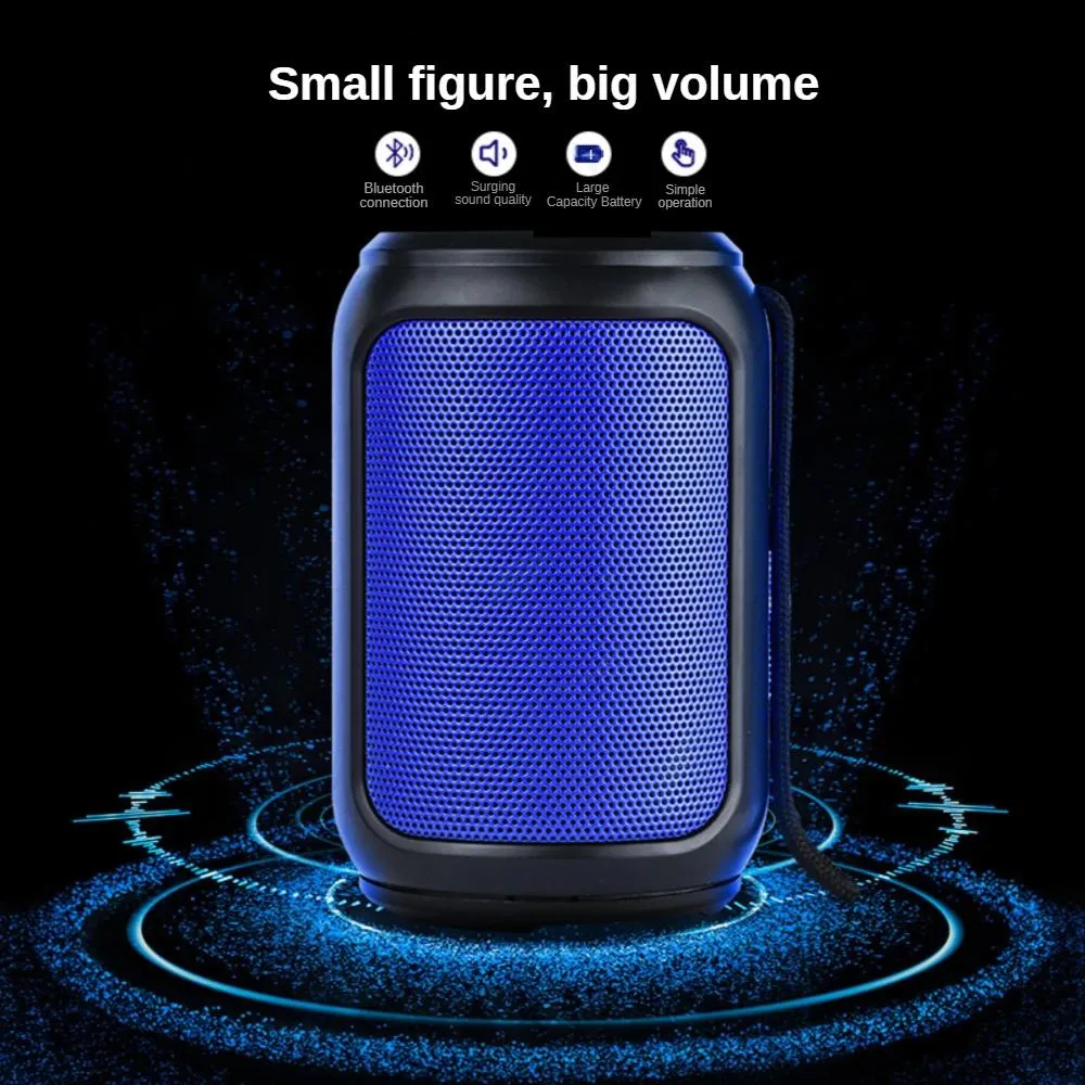 Haut-parleurs A3 Petit haut-parleur Bluetooth sans fil portable Home étanche FM Mini subwoofer 3D surround 3D avec diaphragme audio