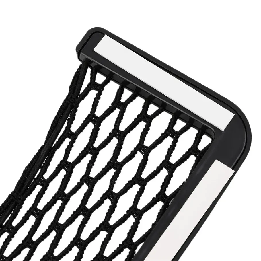 Car Net Organizer Pockets Net car storage second-generation Automotive mesh Bag With Adhesive Visor 20cm x 8cm