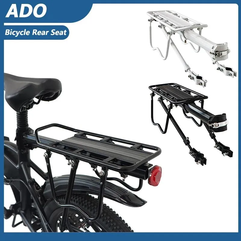 Saddles ADO A20 Electric Bike Rear Shelf A20 Rack Bicycle Rear Seat Luggage Carrier Cycling Back Rack Aluminum alloy Original accessorie