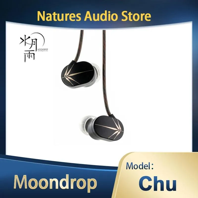 Наушники Moondrop Chu IEM 10 мм, высокопроизводительные динамические наушники HIFI, спортивные наушники-вкладыши с монитором