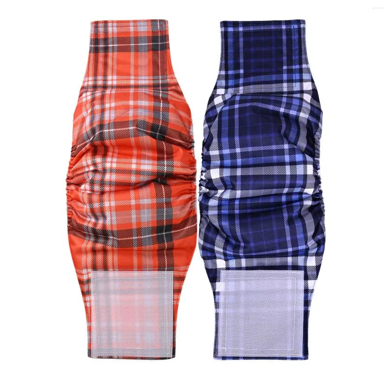 Ropa para perros Ohbabyka Pet Bandas de vientre suaves Bandas de pañales masculinas lavables para envoltura reutilizable Doggy Puppy