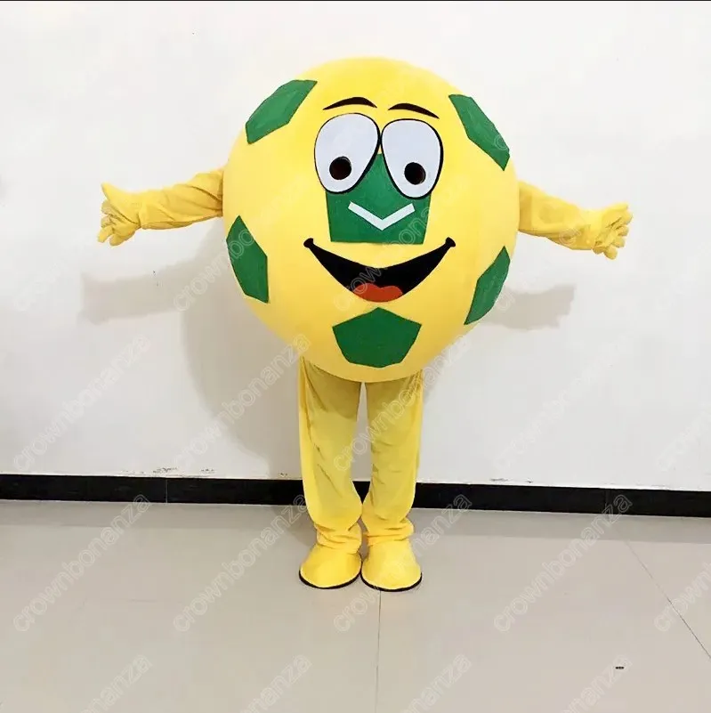 High Quality Custom football Mascot Costume Cartoon Character Outfit Suit Xmas Outdoor Party Festival Dress Promotional Advertising Clothings