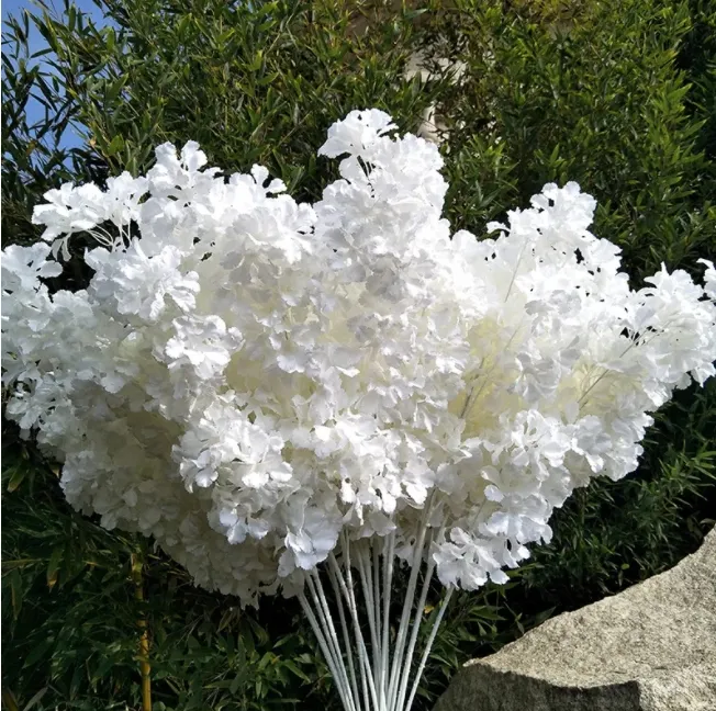 Dekorative Blumen, Kirschblume, künstliche Blumen zum Aufhängen, für Zuhause, Garten, Hochzeit, Geburtstag