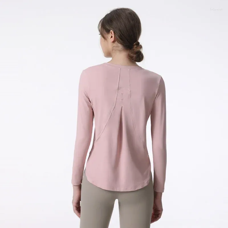 Camiseta De Yoga Para Mujer WINSHAPE - Manga Larga Recortada, Tejido Funcional Suave, Ajuste Entallado, Ideal Para Fitness Y Pilates
