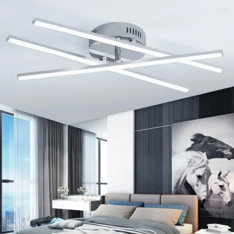 Taklampor nordiskt led vardagsrum kreativa konstlinjer dekorativa lampor modern enkel ljuskrona