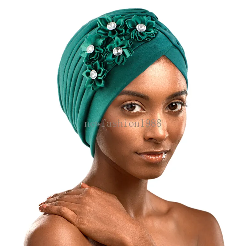 Turban Head Wrap Women Muslim Style Wrap Head Scarf 