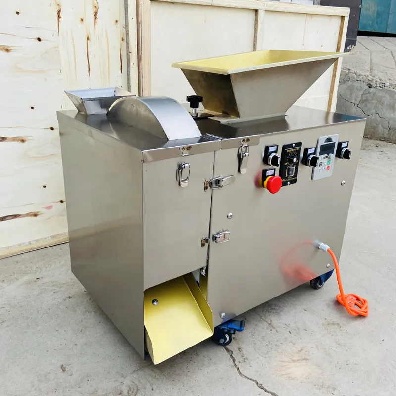 Commercial Dough Ball Maker Making Rolling Cutter Cutting Machine From