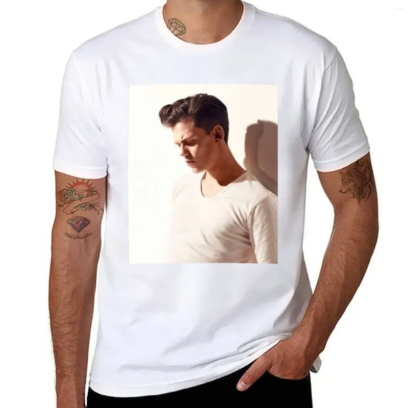 Heren Polos Bill Skarsgard T-shirt Boys White T Shirts Plain Custom Design Your Own Mens