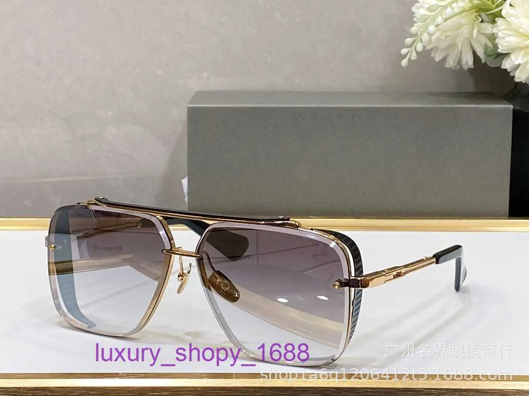 Óculos de sol dita de designer de luxo para venda na loja online edge ANDITAGG lentes de corte quadrado estilo tela masculina UV400 resistente a UV mach SEIS com caixa Gigt