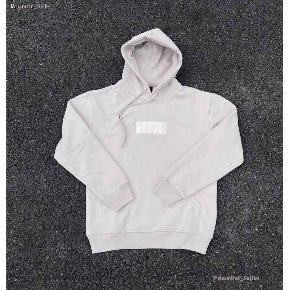 Kith Hoodie High Quality Small and Trendy Brand Kith Box 2024 Designer Hoodie Embroidered Hoodie Loose Casual Hoodie for Couples Oversize Pullovers 7807