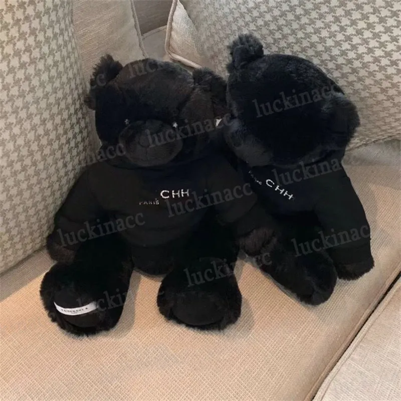 Blvck Paris All Black Teddy Bear Blvck Evil Teddy Keyring