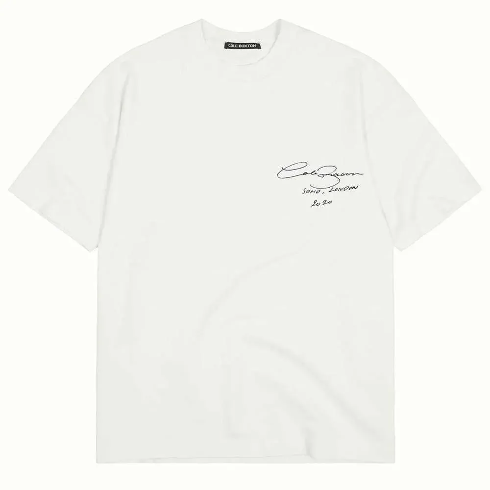 Cole Buxton T-Shir Designer Shirts For Men Women 1 1 Högkvalitativ t-shirt Summer Fashion Luxuly Style Cole Buxton Top Tees Mänkläder 156