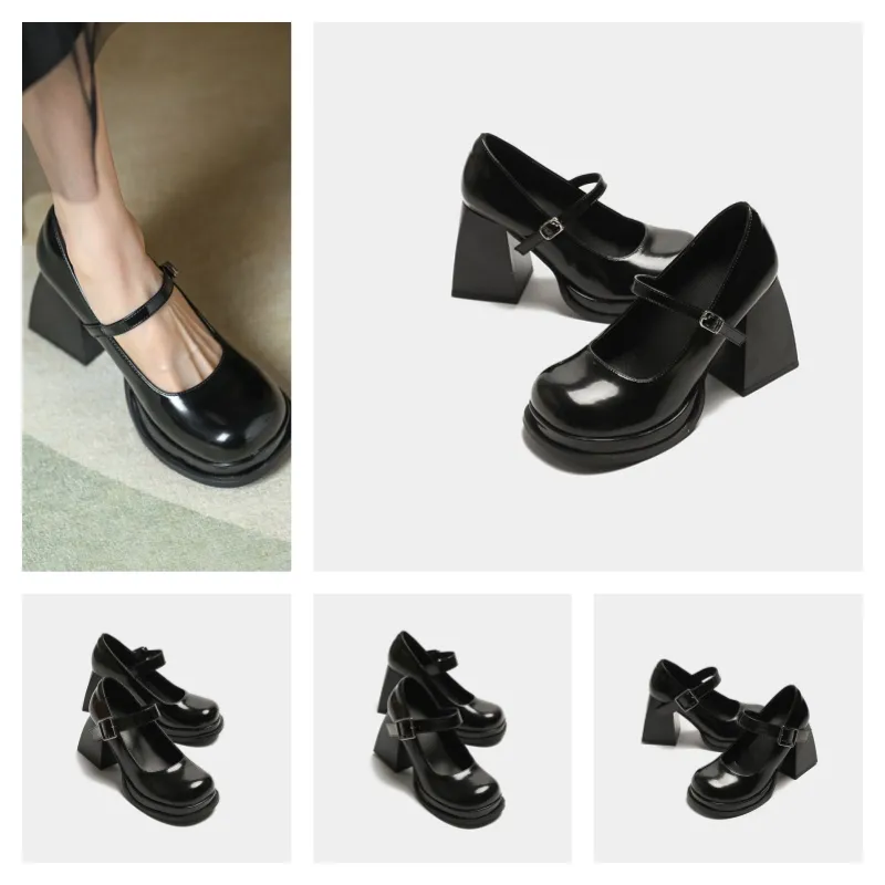 Buty sukienne luksusowy projektant mody masywne obcasy sandały dla kobiet balet balet płaski but but morel francuskie francuskie niskie płaskie skórę 35-40