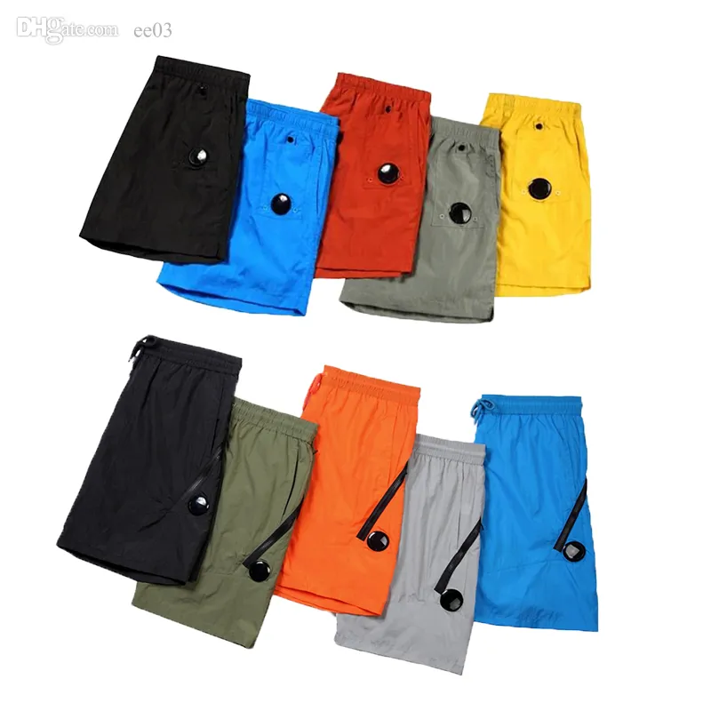 Hoge kwaliteit designer single lens pocket geverfd strandzwemshort outdoor jogging casual sneldrogende cp short