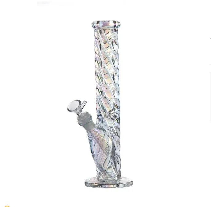 Glazen Percolator Waterpijpen Waterpijpen Blauwe Matrix Perc Dikke Glazen Waterpijpen Waterleidingen Roken Beker Dab Rig Met 14mm Bowl downstem Perc