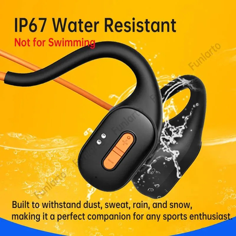 Headphones Bone Conduction Headphones Bluetooth OpenEar Wireless Headsets Waterproof Sports Bluetooth Earphones with Microphones for Yoga
