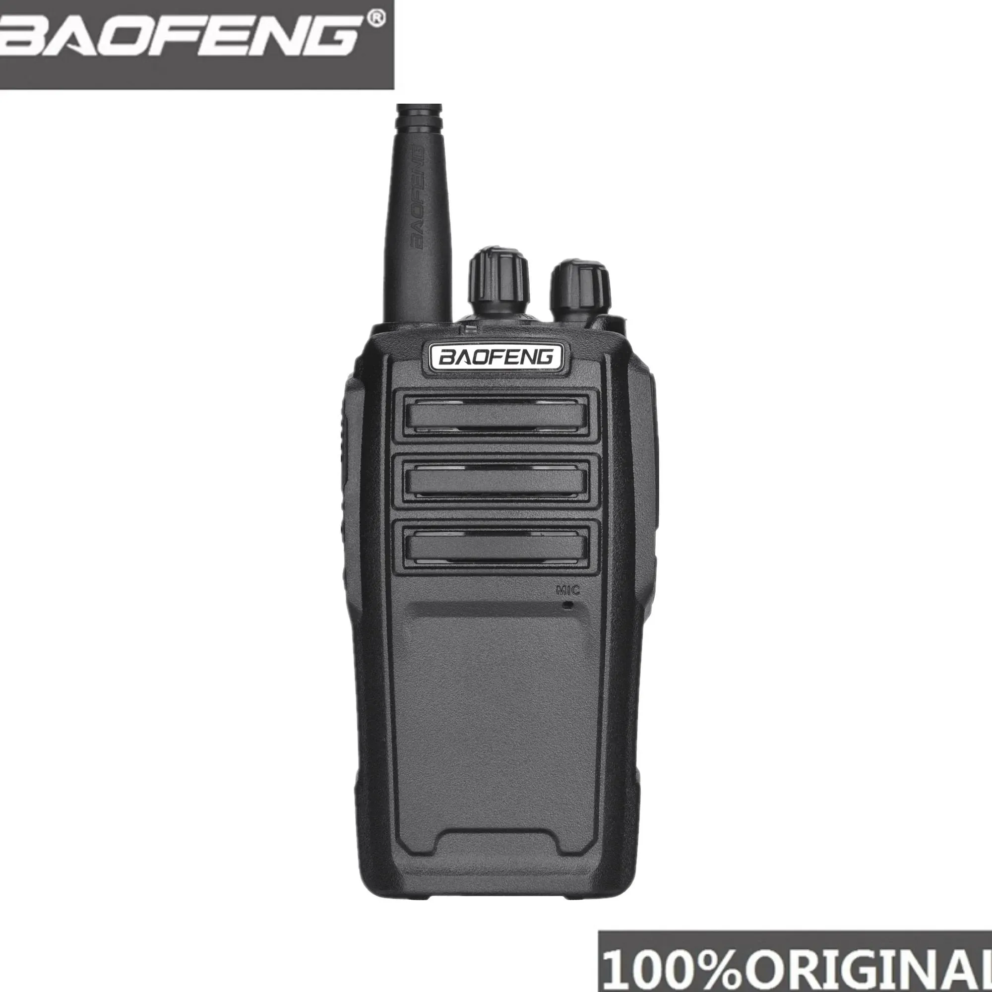 Talkie Baofeng Uv6 Walkie Talkie Long Range двусторонняя радиосвязь 136174/400480 МГц VHF UHF двухдиапазонная портативная радиостанция переговорная связь