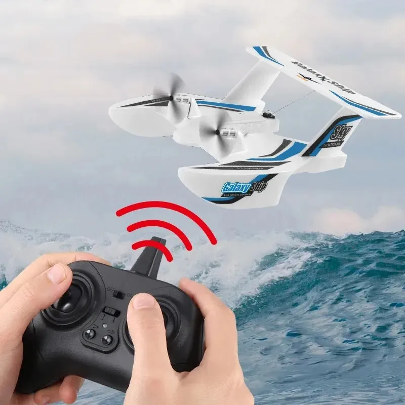 Avion Radiocommandé Planeur RC 2.4G 3CH - En Mousse EPP - Prêt à Voler (RTF) - Neuf Sous Blister