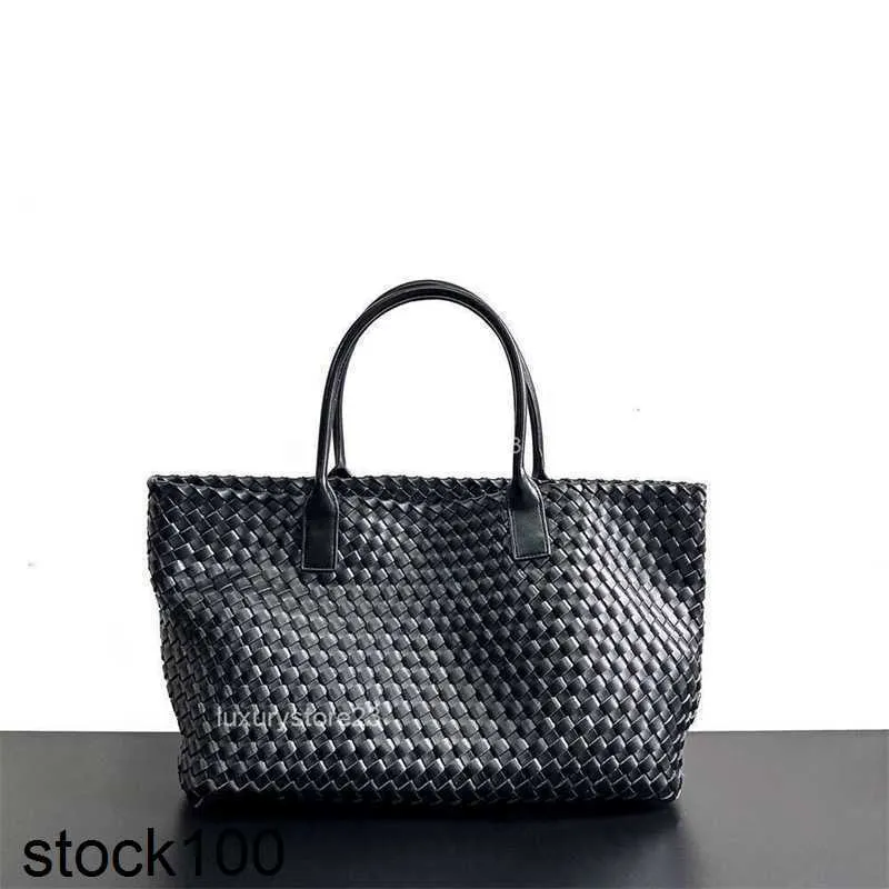 Venetaabottegas Borse in pelle di qualità in pelle di pecora Borsa in tessuto Borse classiche di grande capacità Moda da donna Cabat Basket Top Tote Totes Borsa da donna Waty