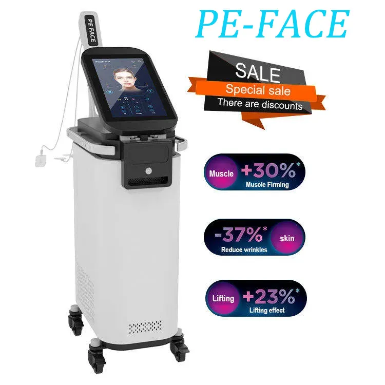 NEW PEface Wrinkle Removal PE rf face Lifting sculpting Ems facial skin tightening machine