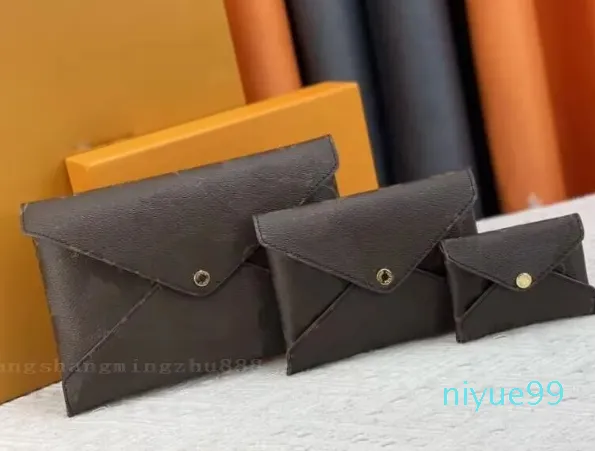 Designer plånbok handväska stycke /parti kvinnors handväska mynt purses dubbla hasp plånböcker vik korthållare passhållare kvinnor brun nyckelpåse
