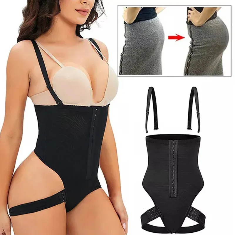 Taglie forti Vita alta Sollevatore di culo Controllo della pancia Mutandine Bottino Sollevamento Tirando Intimo Shaper Allenamento Vita Trainer Corsetto Shapewear 240117