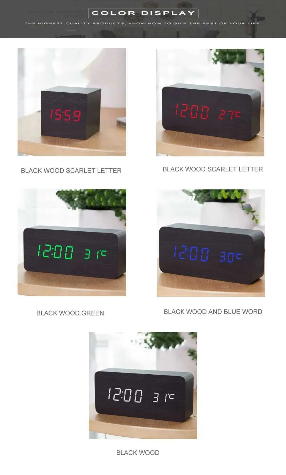 digital clock with temperature (6)