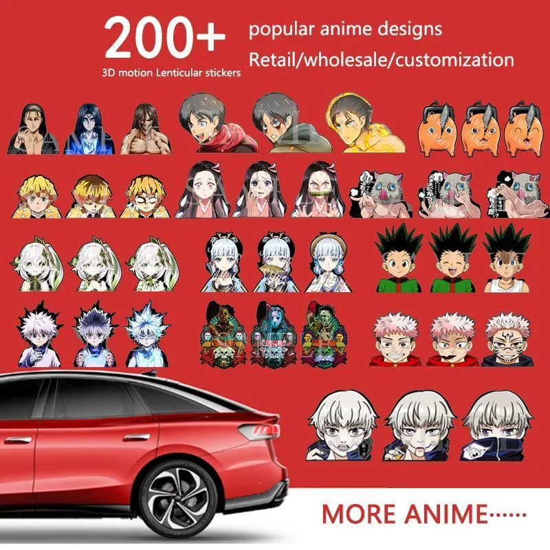 Kobeni Dance Pochit 3D Anime Sticker Waterproof Motion Stickers For Laptop, Skateboard, Wall