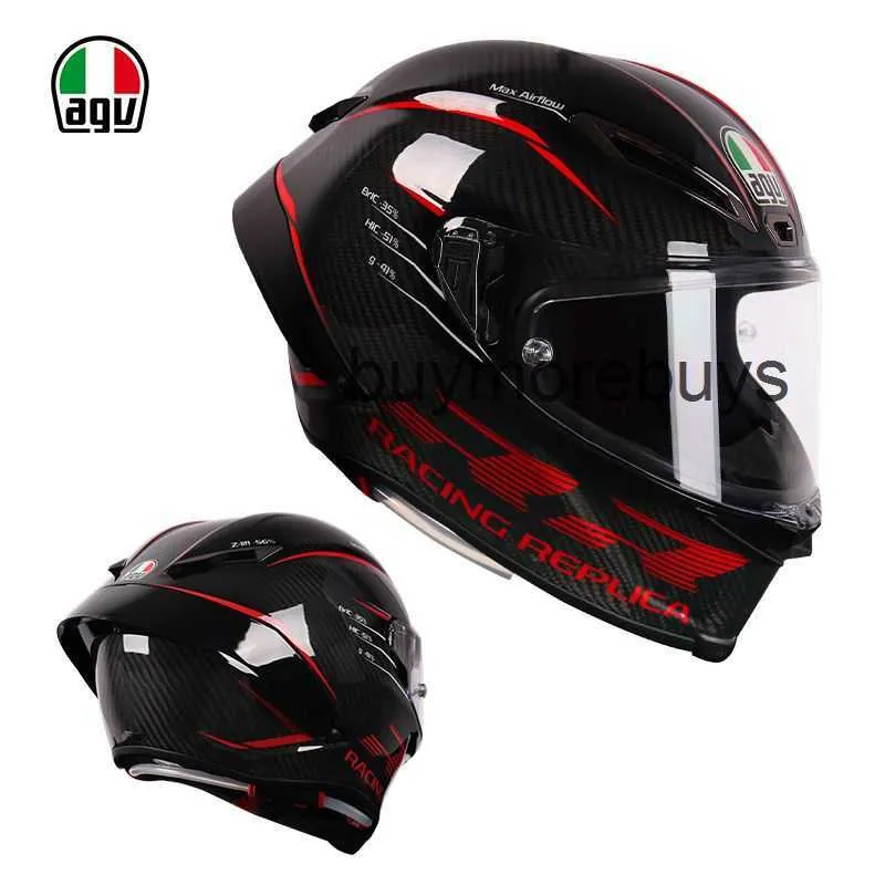 Tam Yüz Açık Agv Pista GPRR Amiral Gemisi Motosiklet Kask Karbon Fiber Track Tam Kask Buz Mavisi Bukalemun Sınırlı Sarda Si1E