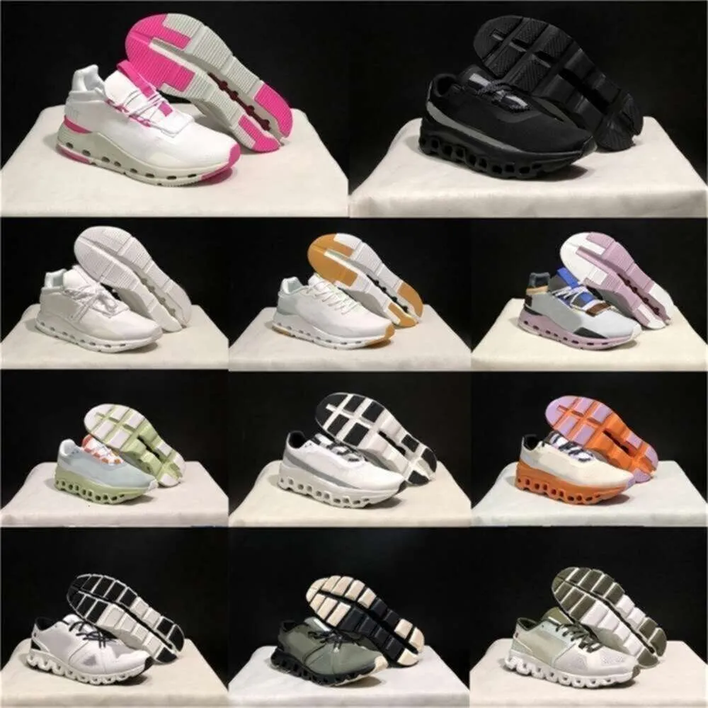 Scarpe da corsa di alta qualità Uomo Donna Designer Cloudnova Form Nova White Pearl x 3 Cloudmonster Monstermen Scarpe da ginnastica sportive Sneakers e Cross Surfer Workout Siz