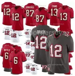 Men Womne Youth 1 Calijah Kancey Tom Brady Mike Evans Devin White Chris Godwin Rob Gronkowski Kyle Trask Antoine Winfield Jr. Baker Mayfield Football Jerseys Outlet