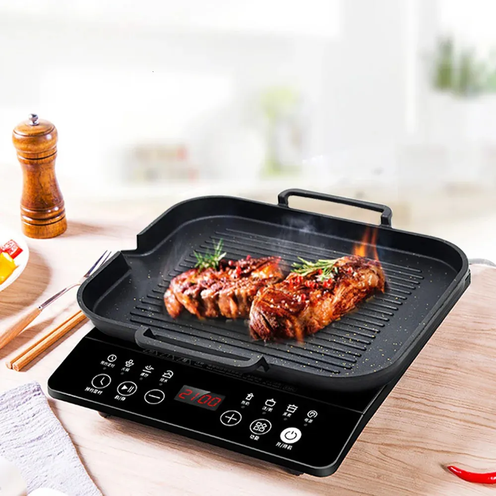 Korean BBQ Grill Pan: Non-Stick, Smokeless, Portable Perfect for Indoor  Outdoor Grilling! Shop Now!