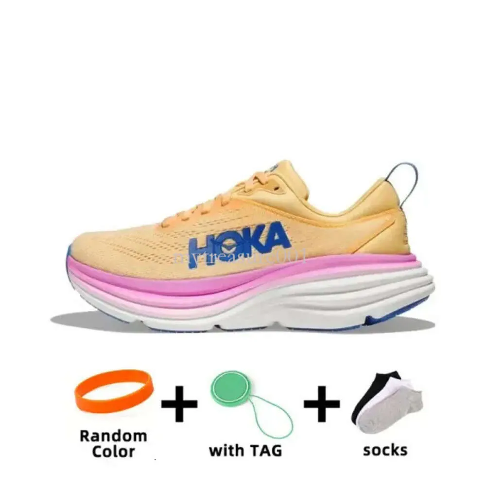 2024 Hoka Bondi 8 Clifton 9 Running Damen Hokas Schuhe Damen Plateau