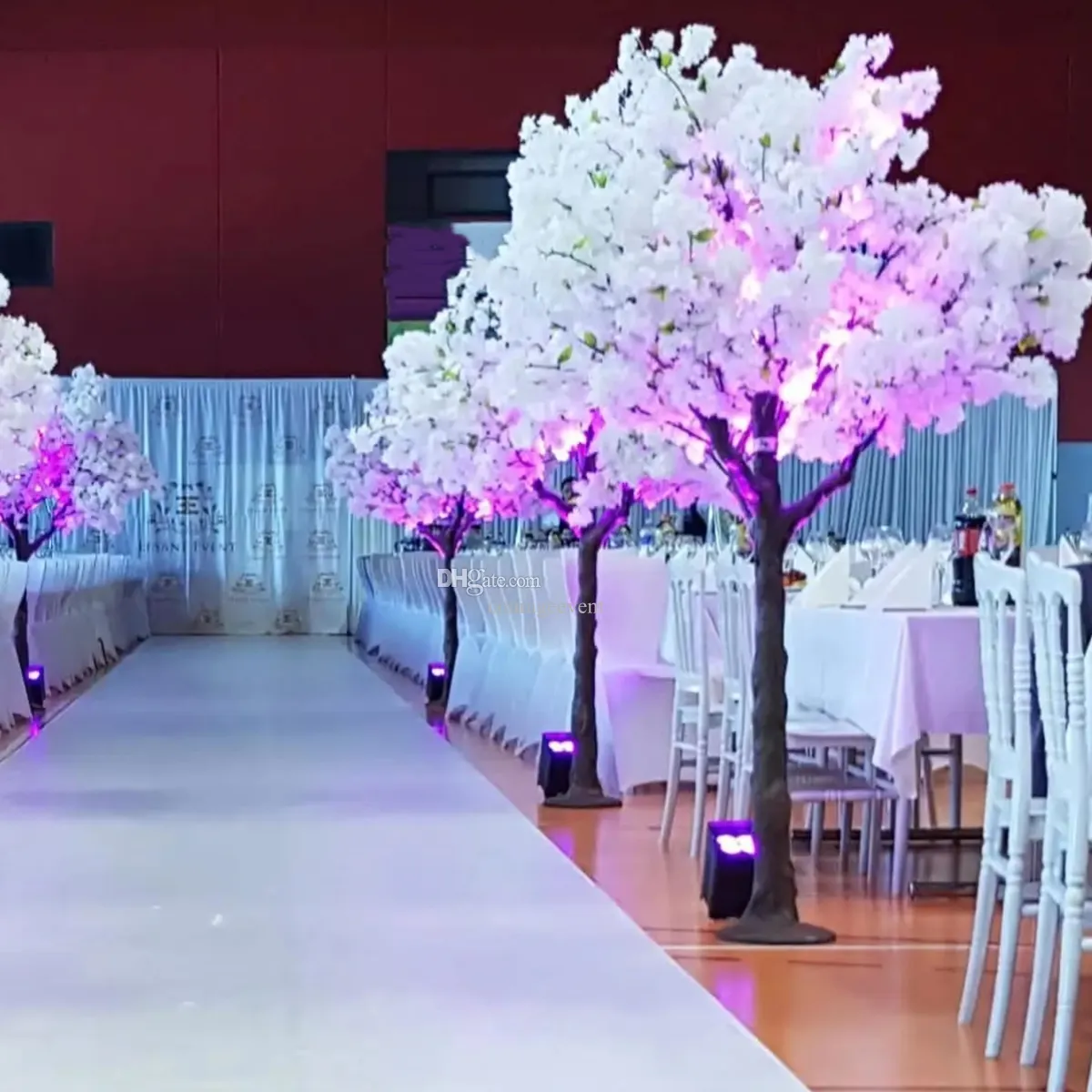 Adereços de decoração de casamento de luxo flores decorativas arco de casamento Adereços de casamento de luxo pano de fundo decoração de palco de evento de casamento romântico decoração de fundo de palco