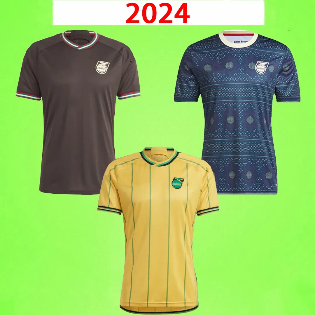 Maglia da calcio Giamaica 2023 2024 2025 maglia da calcio casalinga EARLE WHITMORE DAWES SINCLAIR ANTONIO NICHOLSON Divisa da allenamento 23 24 25 Pre-partita