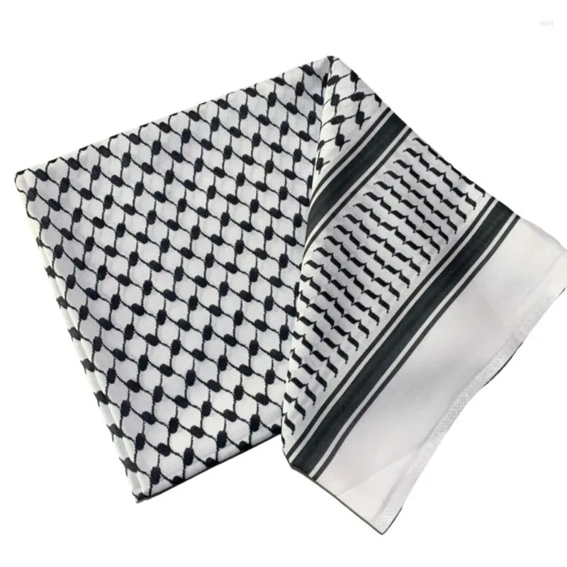 Scarves Arab Scarf Religious Gathering Adult Tactically Shemagh Middle Eastern Keffiyeh Anti Uv Dustproof