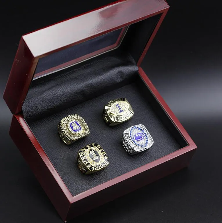 Cluster Rings Bc Lions Cfl Grey Cup Team Champions Championship Ring With Wooden Box Souvenir Men Fan Gift