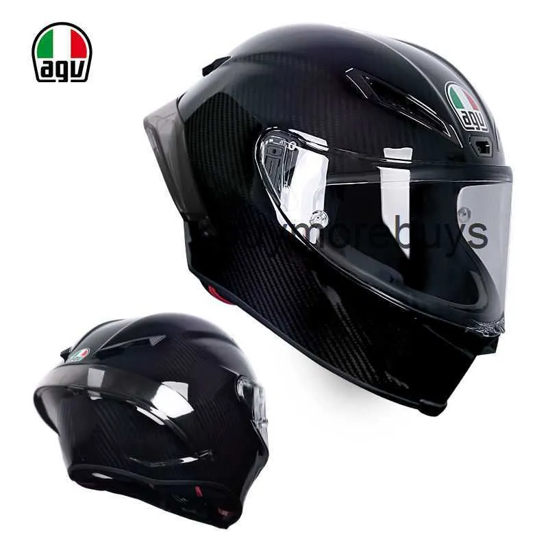 Tam Yüz Açık Agv Pista GPRR Amiral Gemisi Motosiklet Kask Karbon Fiber Track Full Kask Buz Mavi Blueon Limited Edition 9Y4G