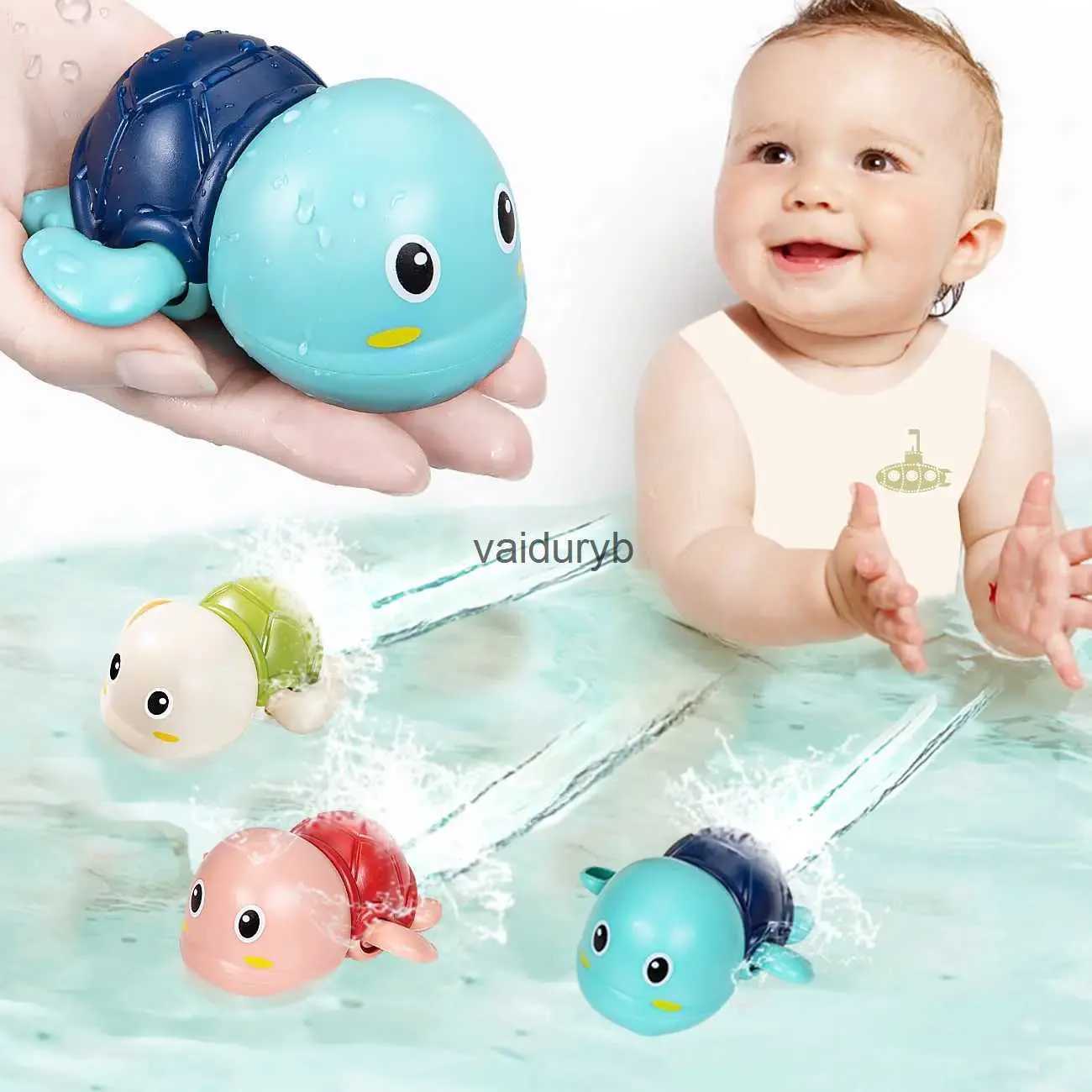 Badespielzeug Baby Badespielzeug Baden Niedlich Schwimmen Schildkröte Wal Pool Strand Klassische Kette Uhrwerk Wasserspielzeug Für Kinder Wasser Spielen Toysvaiduryb